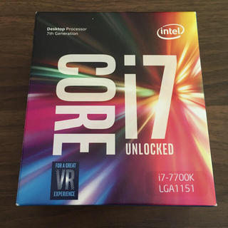 ヤナギ様専用 Intel Core i7 7700K(PCパーツ)