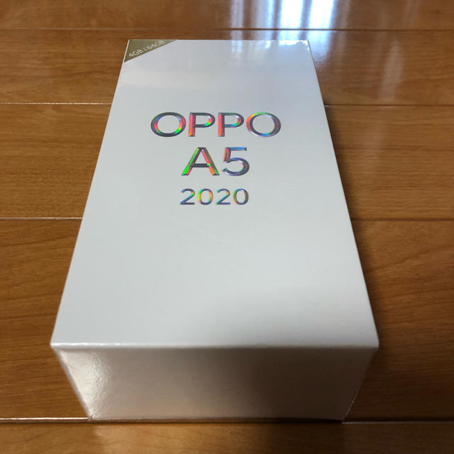 【新品・未開封】OPPO A5 2020 ブルー 64GB SIMフリー オッポ