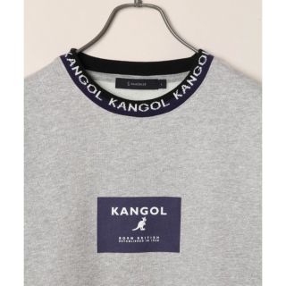 レイジブルー(RAGEBLUE)の【KANGOL】別注襟ジャガード裏起毛スウェットクルー/ 822556(スウェット)