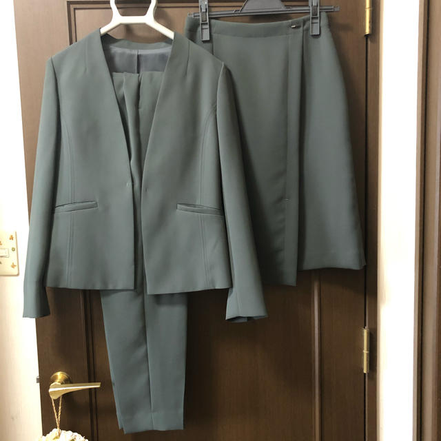 UNITED ARROWS green label relaxing(ユナイテッドアローズグリーンレーベルリラクシング)のプリュックス　スーツ3点セット　サイズ36 レディースのフォーマル/ドレス(スーツ)の商品写真