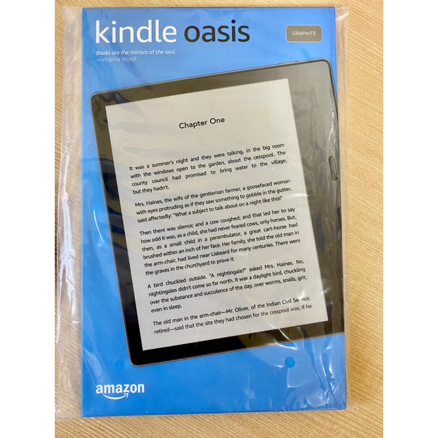 PC/タブレットKindle Oasis wifi 32GB 電子書籍リーダー　第十世代