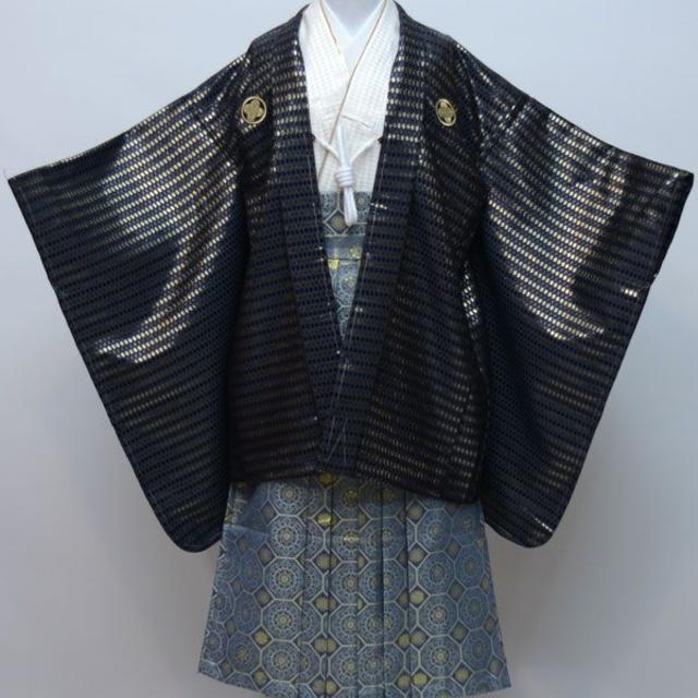 七五三 5歳 5才 新品 羽織 袴 着物セット 日本製 おりびとNO22797