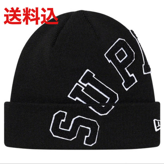 Supreme New Era Big Arc Beanie Black