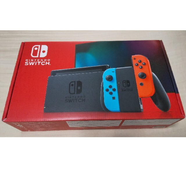 1個Joy-Conグリップ新品込み　新型 任天堂 スイッチ switch 本体　ネオン