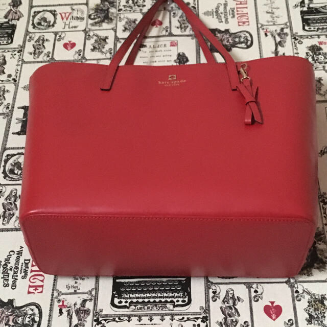 kate spade new york(ケイトスペードニューヨーク)のケイトスペード〔kate spade〕レザーバッグ♡ハワイ限定品 レディースのバッグ(トートバッグ)の商品写真