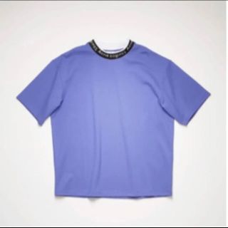 アクネ(ACNE)の【新品未使用品】Acne Studios ハイネック ロゴ Tシャツ(Tシャツ/カットソー(半袖/袖なし))