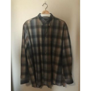 コモリ(COMOLI)のSUPERLIGHT WOOL CHECK SHIRTS(シャツ)