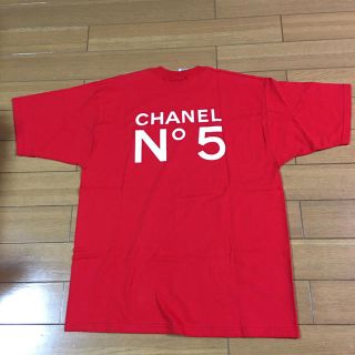 シャネル(CHANEL)のヴィンテージシャネルコスメスタッフ用半袖Tシャツ(Tシャツ/カットソー(半袖/袖なし))