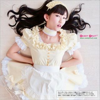 アンジェリックプリティー(Angelic Pretty)の新品●定価  ２万5920円●送料無料●キャンフル●ベルフィーユメイド服ハチミツ(コスプレ)