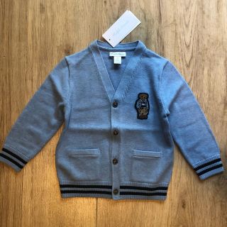 ラルフローレン(Ralph Lauren)のなっちゃん様専用★ポロベア 最新作　カーディガン ブルー　水色　90(カーディガン)