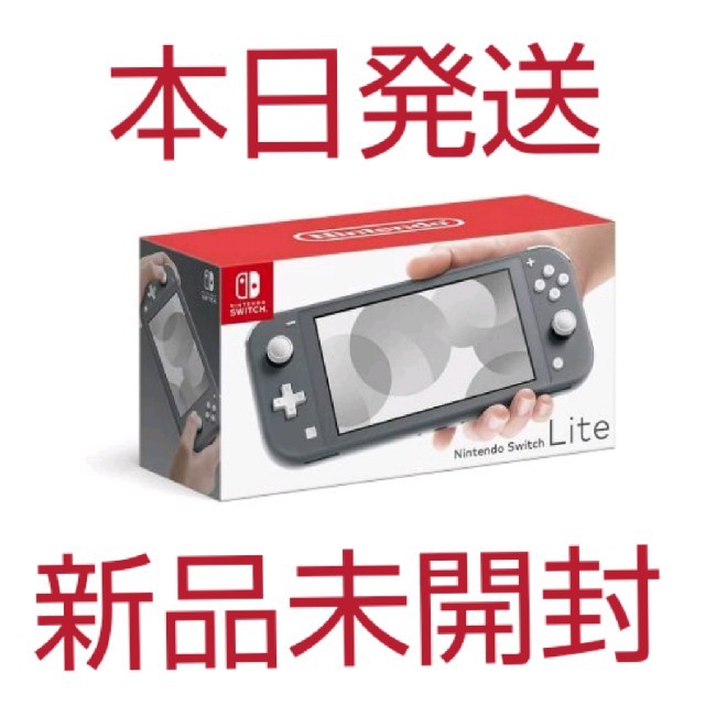 Nintendo Switch(ニンテンドースイッチ)のNintendo Switch lite グレー エンタメ/ホビーのゲームソフト/ゲーム機本体(携帯用ゲーム機本体)の商品写真