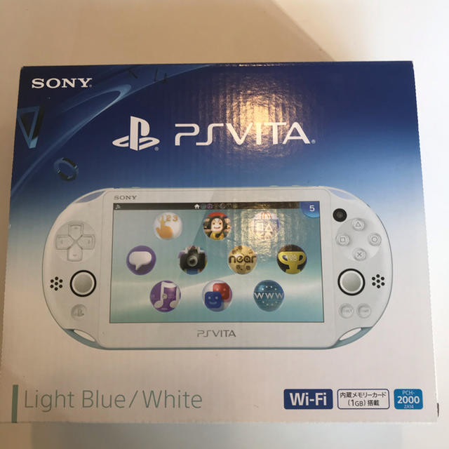 PlayStation Vita Wi-Fiモデル ライトブル　PCH-2000