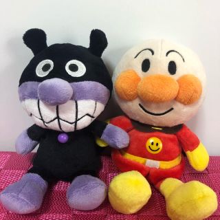 アンパンマン(アンパンマン)のアンパンマン&バイキンマン ぬいぐるみ(ぬいぐるみ)