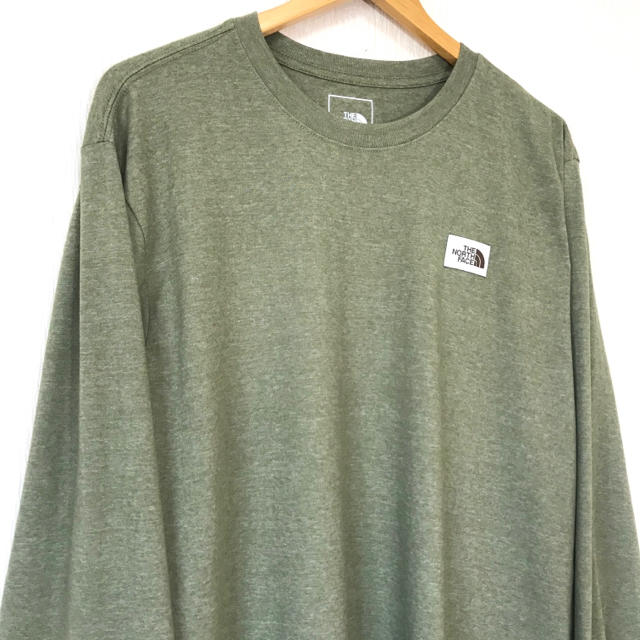 THE NORTH FACE(ザノースフェイス)のシンプル ♪ 4XL相当 新品 ノースフェイス ロンT ワンポイント メンズのトップス(Tシャツ/カットソー(七分/長袖))の商品写真