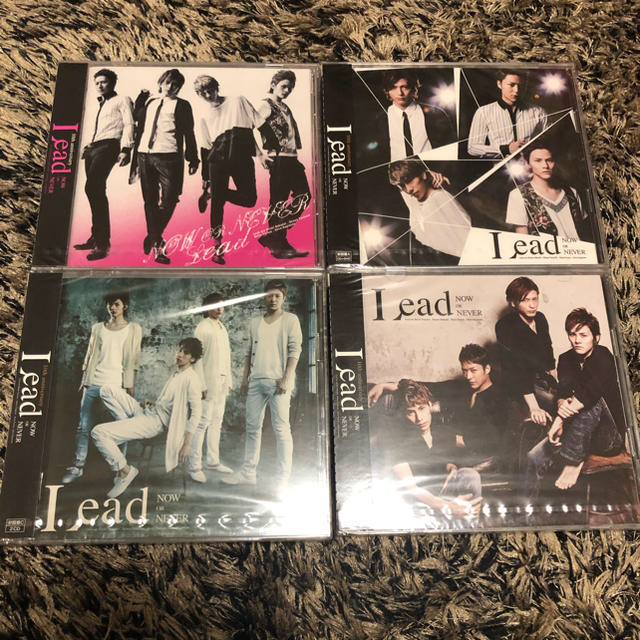 Lead NOW OR NEVER 4枚セット エンタメ/ホビーのCD(ポップス/ロック(邦楽))の商品写真