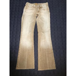 セブンフォーオールマンカインド(7 for all mankind)のセブンフォーオールマンカインド　カーキ　デニム ジーンズ(デニム/ジーンズ)