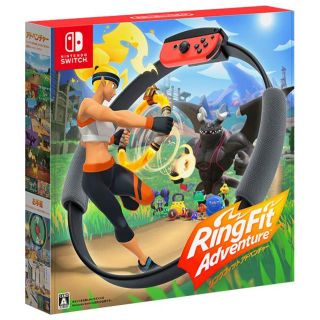 ニンテンドースイッチ(Nintendo Switch)のリングフィット アドベンチャー Switch 中古(家庭用ゲームソフト)