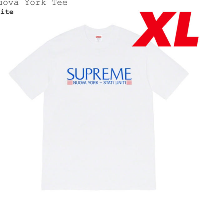 Supreme Nuova York Tee White XL シュプリーム