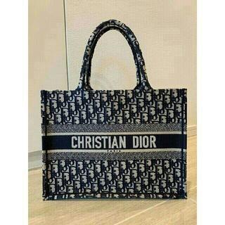 Christian Dior - Christian Dior トートバッグ ネイビーの通販｜ラクマ