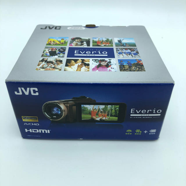 連続撮影時間JVC  エブリオ GZ-F117-W フルハイビジョン 内蔵メモリー32GB