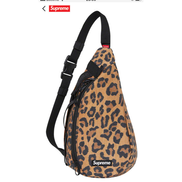 Supreme Sling Bag Leopard 新品　ヒョウ柄