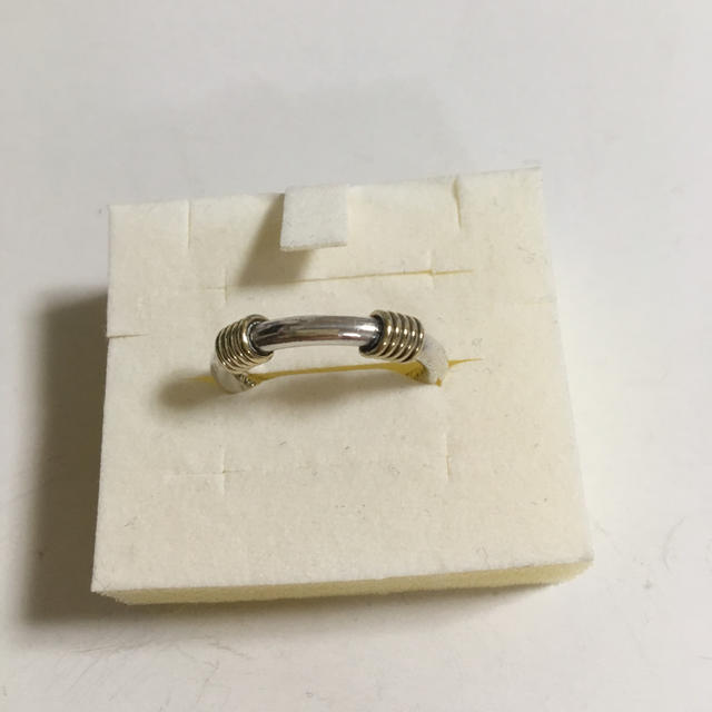 ティファニー 正規品 k18 750 コンビリング 10号 ✨ 指輪 18金