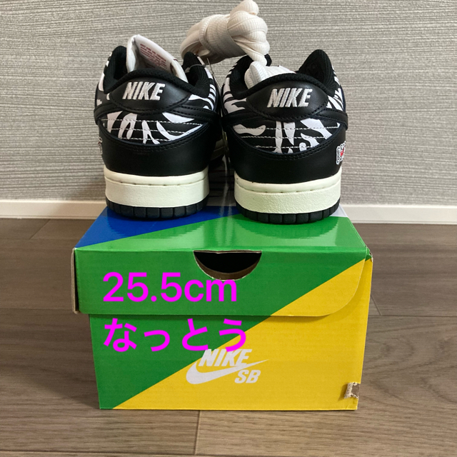 NIKE(ナイキ)の【25.5cm】DUNK LOW OG QS "ZEBRA PRINTS" メンズの靴/シューズ(スニーカー)の商品写真