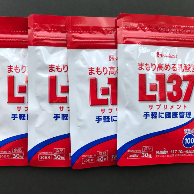 【30日分×4袋】まもり高める乳酸菌 L-137