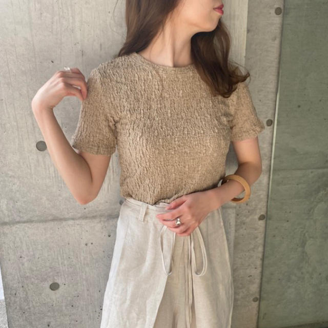 TODAYFUL(トゥデイフル)の［新品未使用タグ付き］I_am cotton round cut  メンズのトップス(Tシャツ/カットソー(半袖/袖なし))の商品写真