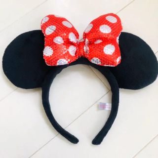 ディズニー(Disney)のディズニー　ミニーマウス　カチューシャ(キャラクターグッズ)