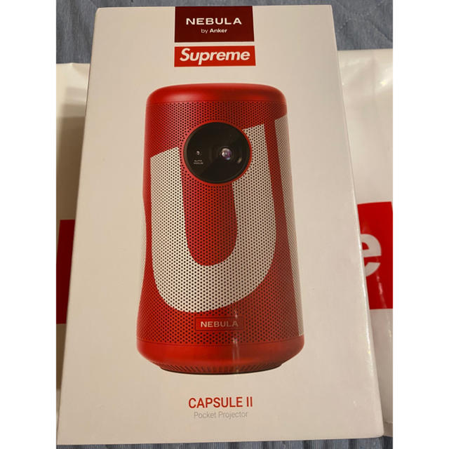 Supreme(シュプリーム)の20FW Anker Nebula Capsule II Projector スマホ/家電/カメラのテレビ/映像機器(プロジェクター)の商品写真