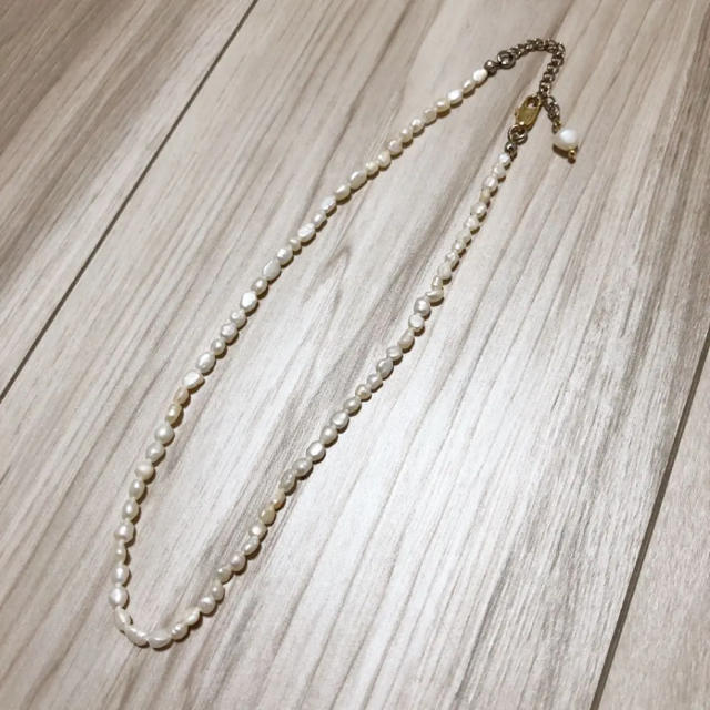 lilium shell pearl necklace レディースのアクセサリー(ネックレス)の商品写真