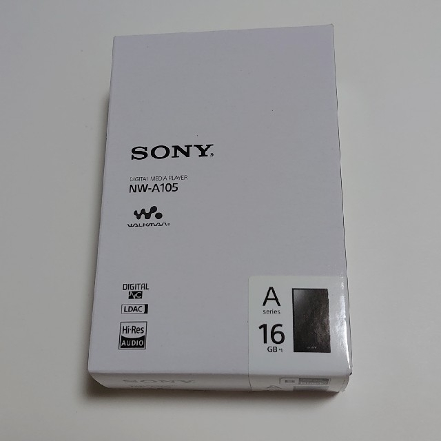 新品未使用 Sony  ウォークマン NW-A105 16GB ブラック