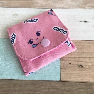 ハンドメイド🎵ペコちゃん💕コインケース(財布)