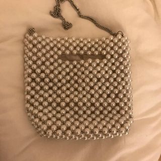 ザラ(ZARA)のZARA パール　バッグ　bag(ショルダーバッグ)