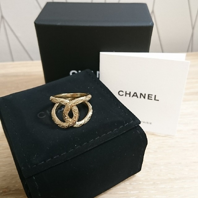 Q-TAさま専用 シャネル CHANEL ロゴ リング 三越購入