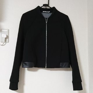 アレキサンダーワン(Alexander Wang)のT by Alexander wang  ジャケット ブラック(ブルゾン)