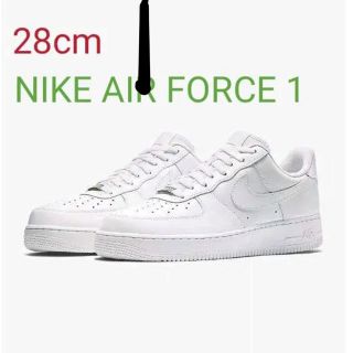 ナイキ(NIKE)の即発送　ナイキエアーフォース1 '07 WHITE/白　28センチ(スニーカー)