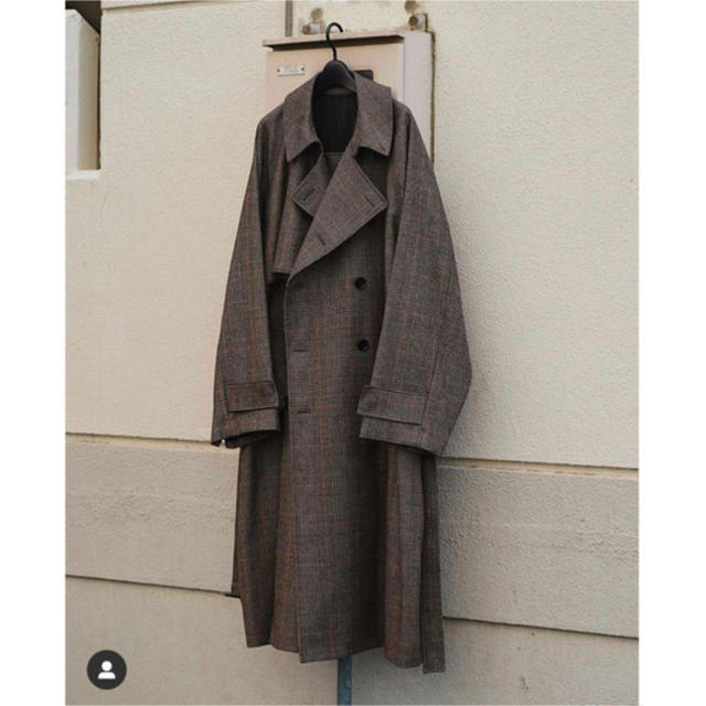 stein シュタイン 21AW OVERSIZED OVERLAP COAT裄丈875cm