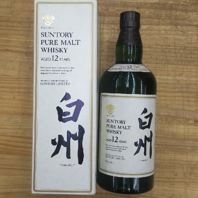 旧品？白州12年 750ml １本食品/飲料/酒