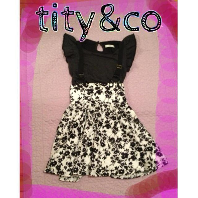 titty&co(ティティアンドコー)のtitty&co ハイウエストスカート レディースのスカート(ミニスカート)の商品写真