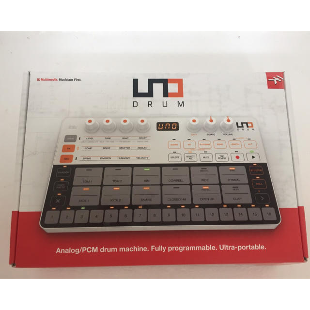 UNO DRUM / IK multimedia 楽器のDTM/DAW(MIDIコントローラー)の商品写真