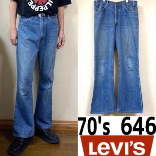 売れ筋商品 Levi's - LEVI’S 646 フレア ベルボトム ブーツカット リーバイス Levi's 売れ筋商品