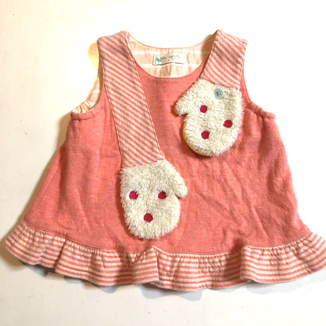 Love&Peace&Money(ラブアンドピースアンドマネー)のbaby cheer トップス80♪ キッズ/ベビー/マタニティのベビー服(~85cm)(シャツ/カットソー)の商品写真