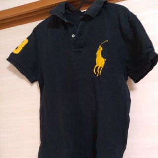 ポロラルフローレン(POLO RALPH LAUREN)の【状態良好】ポロラルフローレン ポロシャツ Mサイズ 黒(ポロシャツ)