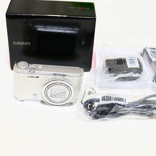カシオ(CASIO)の超極上品 自撮り CASIO カシオ EX-ZR3200 ホワイト(コンパクトデジタルカメラ)