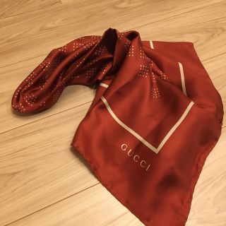 グッチ(Gucci)のGUCCI◆スカーフ(バンダナ/スカーフ)