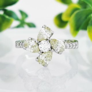 Pt900 ダイヤモンド1.51ct リング(リング(指輪))