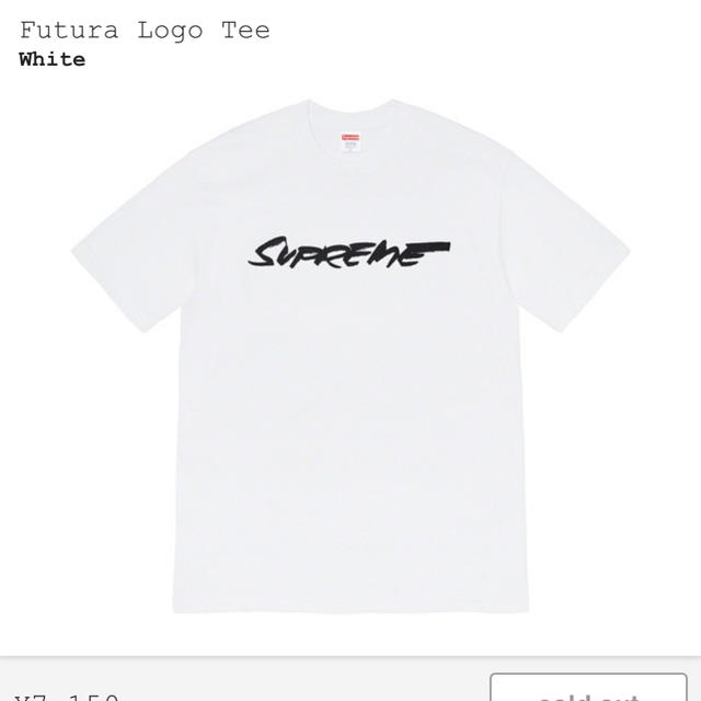 [最終値下げ] Supreme  20AW フューチュラ ロゴ 半袖Ｔシャツ