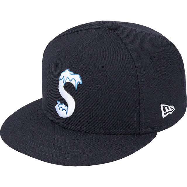 【7-5/8】S Logo New Era Supreme ニューエラ キャップ